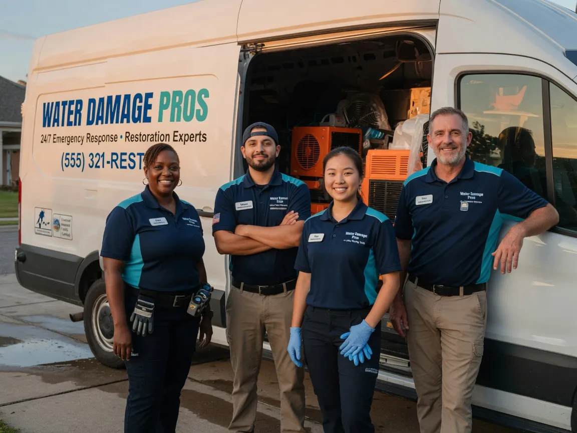 Water Damage Restoration company in Hustler, WI