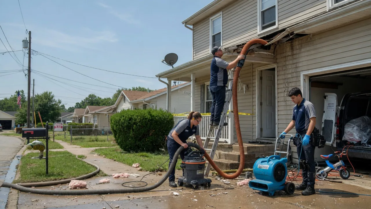 Water Damage Restoration in Hustler, WI near me